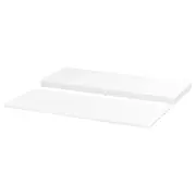 NORDLI Top and plinth, white, 120x47 cm