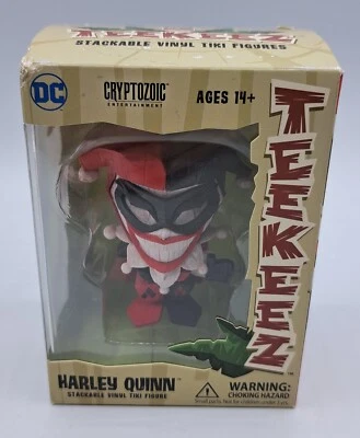 Cryptozoic Teekeez Harley Quinn Stackable Tiki Vinyl Figure NEW 2017