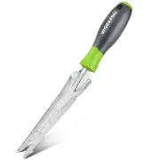 WORKPRO Hand Weeder Puller 5-in-1 Stainless Steel Trowel Weeder Remover Tool USA