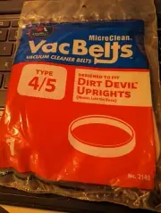 Lot 2 microclean vacuum cleaner belt type 4/5 for Dirt Devil Uprights