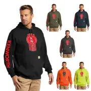 Carhartt Hoodie Truck Driver Peterbilt Kenworth Mack Freightliner Asst Color NWT