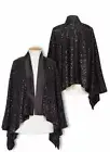 Brave and True Women's Jagger Kimono Beaded ONE SIZE Sequin Jacket BNWT