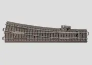 Marklin 24712 Ho Scale Right Hand Curved Turnout with Ballast 236.1 mm
