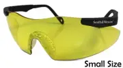 Smith and Wesson Mini Magnum Safety Glasses with Amber Lens