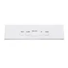 LED Mirror Digital Alarm Desk Clock Large Display 12/24 Hour Format Snooze M GOF