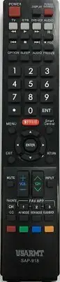 NEW TV Remote Control SAP-918 for SHARP GB004WJSA GA935WJSA GA890WJSA GB005WJSA