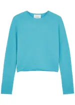 Lisa Yang Ida Cashmere Jumper - Blue - 2 2