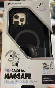 Popsockets PopCase + PopGrip Slide for Apple iPhone 12 / 12 Pro Black