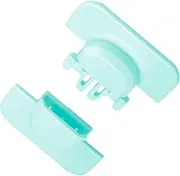 ANDRESLAD 3 Pcs Safety Locks Multipurpose Adhesive Cabinet Locks for Proofing Cupboards Refrigerators Easy Install Removable Blue