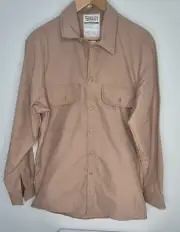NOMEX BUTTON UP TAN LONG SLEEVE SHIRT, SIZE: XL