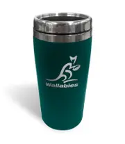 Wallabies Australian Rugby Union Stainless Steel Travel Coffee Mug Cup