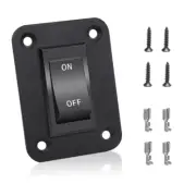 On-Off Switch 12V 20A 4 Pins DPST Rocker Switch Panel RV Light Switch for1485