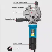 FC-40 Handheld Rebar Cold Cut Saw Cutting Machine, Metal Cutting Cold Cut Saw，