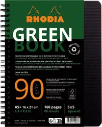 在飛比找誠品線上優惠-法國 RHODIA 環保筆記本/ A5/ 方格