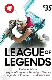 League of Legends AUD$35 Gift Card - (Also redeemable in VALORANT, Teamfight Tactics and Legends of Runeterra) - PC [Online Game Code]