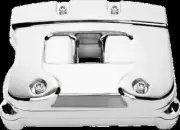 DS Chrome Rocker Box Cover Kit for Harley Heritage Softail 86-90