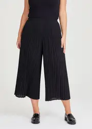 [TS] Taking Shape Anais Plisse Pant Size 20 in Black - Plus Size Women's Bottoms Black
