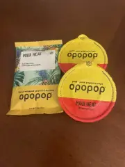 Opopop Microwave Popcorn - Pop 2 Cups & 1 Bag Non-GMO Gourmet Maui Heat
