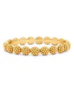 Capucine De Wulf Berry Eternity Hinged Bangle Bracelet