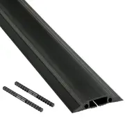 D-Line Floor Cable Cover Medium Duty Cavity 30x10mm - 9m (Black)