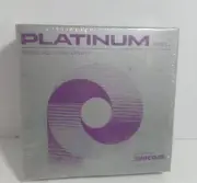 5 1/4" floppy disk platinum brand, box of 10, 2S/HD (S30)