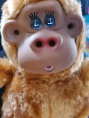 VTG NOS Russ Berrie Rutherford III Plush Monkey Doll Stuffed Animal Sucks Thumb