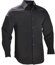 [HAN·WILD] Men's Tactical Shirt Fishing Shirts Long Sleeve Sun Protection Breathable Quick Dry Work Shirt for Hiking