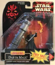 Star Wars Deluxe Darth Maul Action Figure (Episode I) (1998)