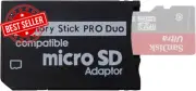 PSP Memory Stick Adapter, Micro SD to Memory Stick PRO Duo Magicgate Card for S