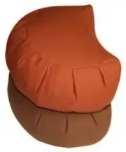 Kapok Crescent Zafu Meditation Cushion