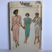 Vogue Patterns 9212 Misses Sz 10 Loose-Fitting Dress Sewing Pattern FF UNCUT