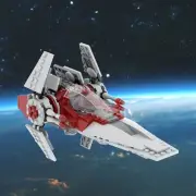 Star Wars Coruscant Guard &V-wing Fighter building block 207 Pcs
