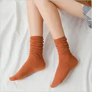 [SKUZA] Womens Socks,Pile of Socks Velvet Socks Women's Socks Lightweight and Breathable Cool Down Socks 4 Pairs Summer Breathable Stockings (Color : C, Size : One Size) (Color : B, Size : One Size)