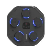 Mobie Wall Mounted Smart Music Boxing Target With Boxing Gloves Black
