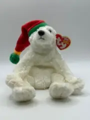 TY BEANIE BABY BABIES - SNOWDRIFT 2003 - CHRISTMAS BEAR - WITH HANG TAGS - GOOD