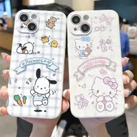 在飛比找ETMall東森購物網優惠-可愛庫洛米HelloKitty帕恰狗情侶適用iPhone15