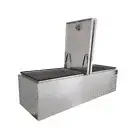 1770 x 600 x 500mm Gullwing Cross Deck 2 Lid Ute Tool box Truck Trailer Toolbox
