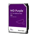 WD 威騰 WD43PURZ 3.5吋 4TB 256M 5400R 3年保 監控碟 內接硬碟 紫標