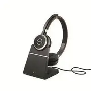 Jabra Evolve 65 UC Stereo Bluetooth Headset (incl. Charging Stand)