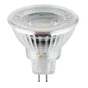 6w LED GU10 Globe Warm White 3000k, Daylight 5700k