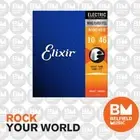 Elixir 12052 Electric Guitar Strings Nanoweb Light 10-46 E-NW-L - Belfield Music