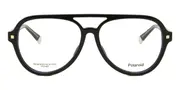 Polaroid PLD D540 807 Men's Glasses Black Size 57 - Private Health Rebate - Blue Light Block Available