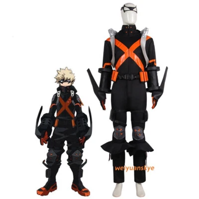 My Hero Academia Bakugou Katsuki Cosplay Costume Suit Men Women Customized Cos