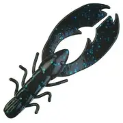 Berkley PowerBait Chigger Craw Soft Bait 3" Black Blue Fleck 10/Pack 1307360