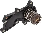 Engine Coolant Thermostat Compatible with A4/S4 B8,A5/S5,A6 C7,A7,A8L D4,Q7 3.0T 2015-2019 06E121111AT,06E121111AR,06E121111AS/AN