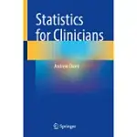 STATISTICS FOR CLINICIANS