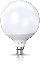 Bonlux 20W G120 B22 LED Globe Light Bulb Bayonet Base Milky Lampshade 1500 Lumen Equivalent 200W Incandescent Bulb for Indoor/Outdoor Home Decoration Lighting(Cool White 6000K, Non-Dimmable)