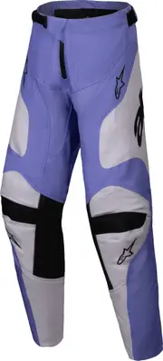 Alpinestars Racer Veil Youth Motocross Pants, black-purple, Size 24 Black Purple