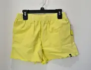 NWT BIG GIRLS VOLCOM STRUTIN STONE SHORT LIME DRAPEY TWILL SZ L