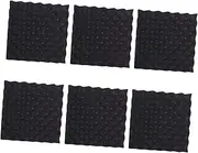 Kisangel 6Pcs Soundproofing Panels Acoustic Noise Reduction for Ktv Walls High Density Fireproof Sound Insulation Tiles for Home and Ceilings